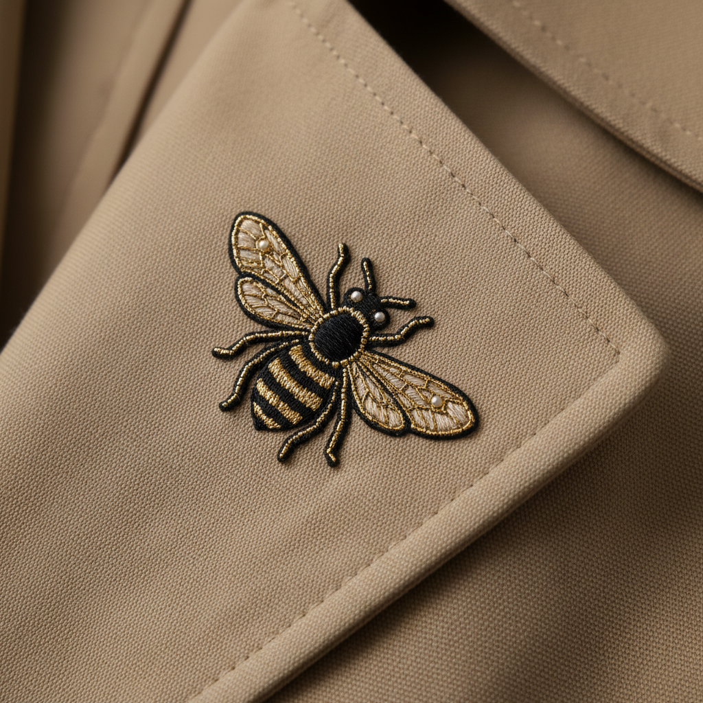 Dior Embroidered Hallmark Bee