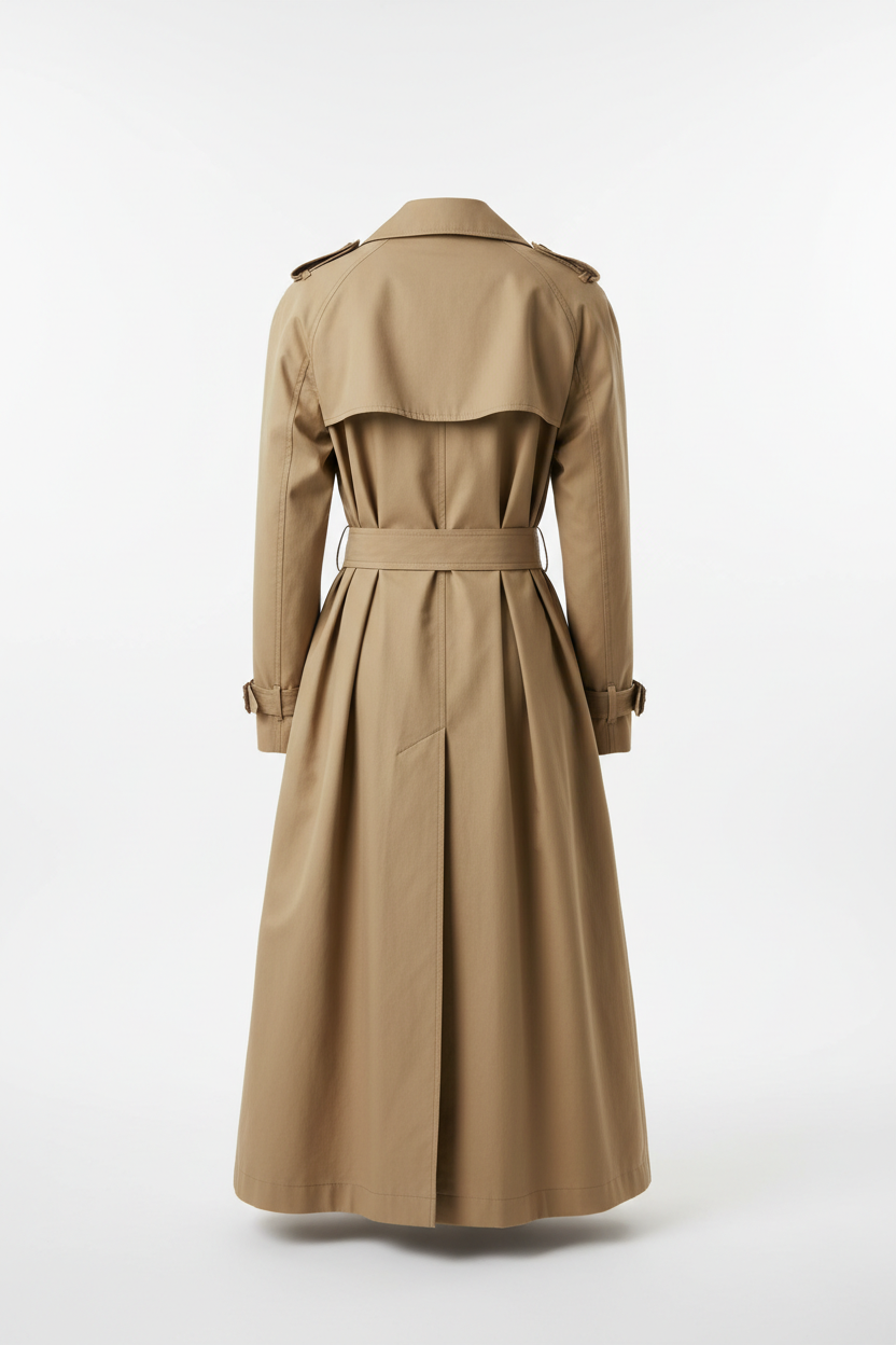 Dior Trench Coat Back View